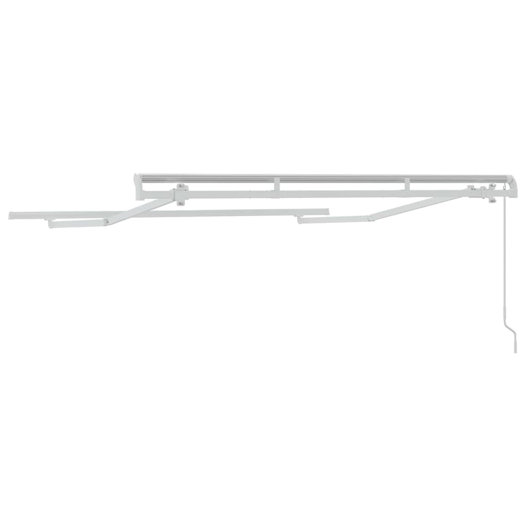 Zijde Frame Wit 2,5 x 2 m Metaal