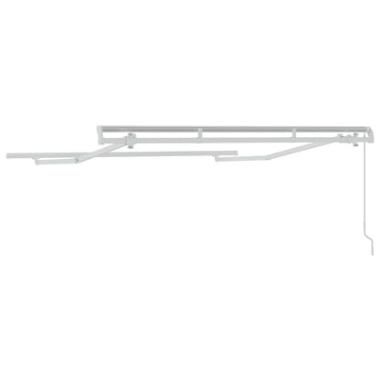 Zijde Frame Wit 2,5 x 2 m Metaal