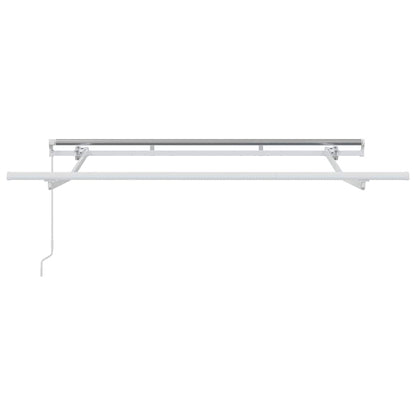 Zijde Frame Wit 2,5 x 2 m Metaal