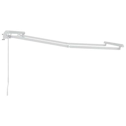 Zijde Frame Wit 2,5 x 2 m Metaal