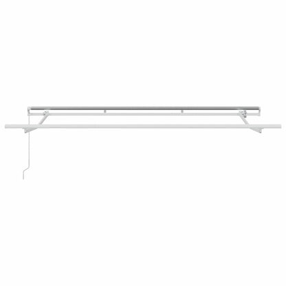 Zijde Frame Wit 3,5 x 2 m Metaal
