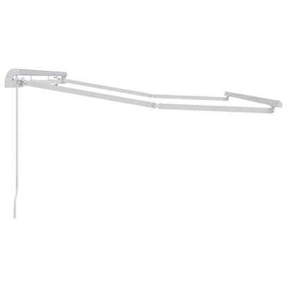 Zijde Frame Wit 3,5 x 2 m Metaal