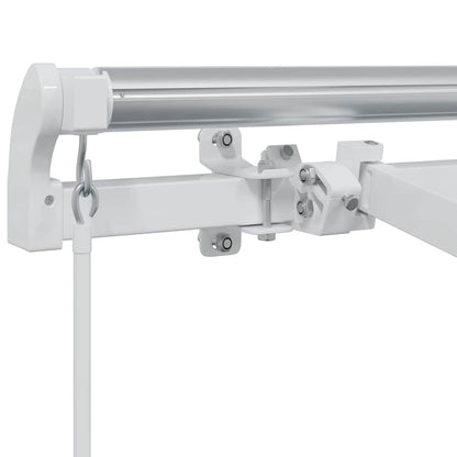 Zijde Frame Wit 4 x 2 m Metaal