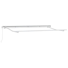 Zijde Frame Wit 4 x 2 m Metaal