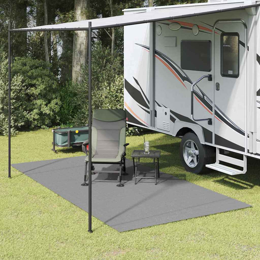 Tenttapijt Antraciet 400 × 350 cm Polyester