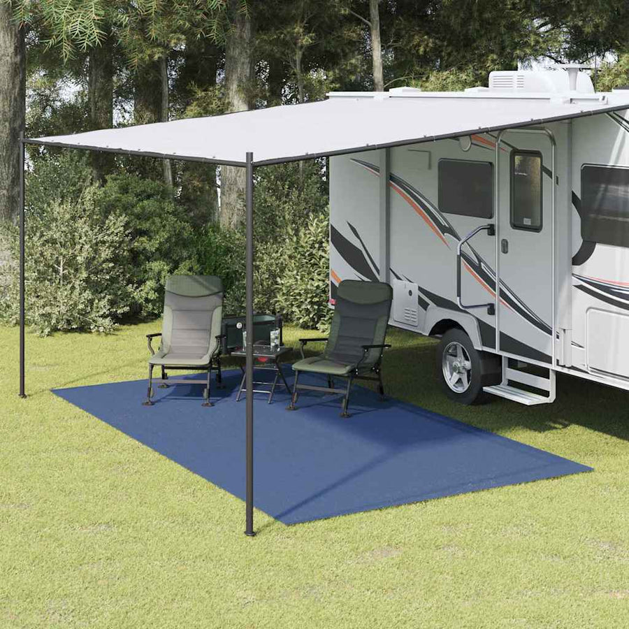 Tenttapijt Blauw 500 × 350 cm Polyester