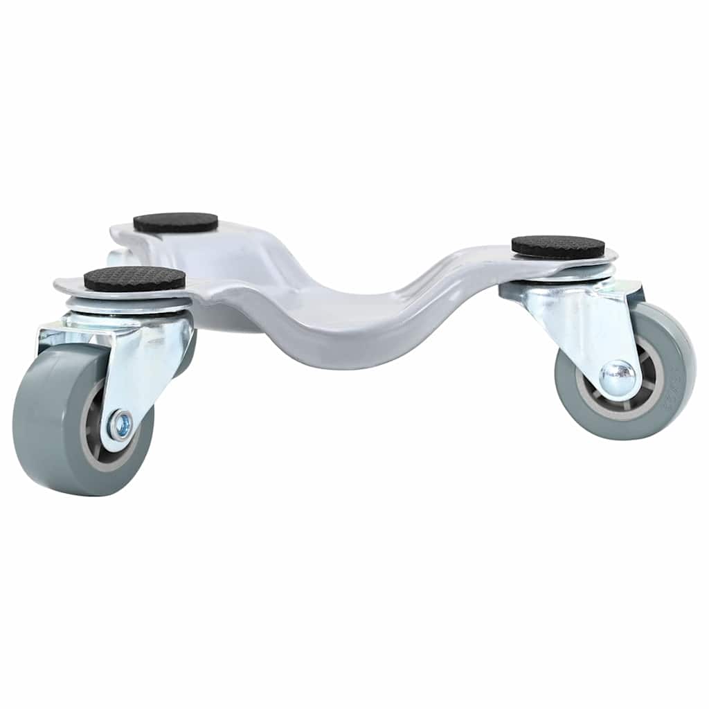 Meubelrollers 4 st 16x14,5x5,5 cm staal 180 kg