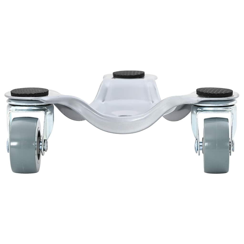 Meubelrollers 4 st 16x14,5x5,5 cm staal 180 kg