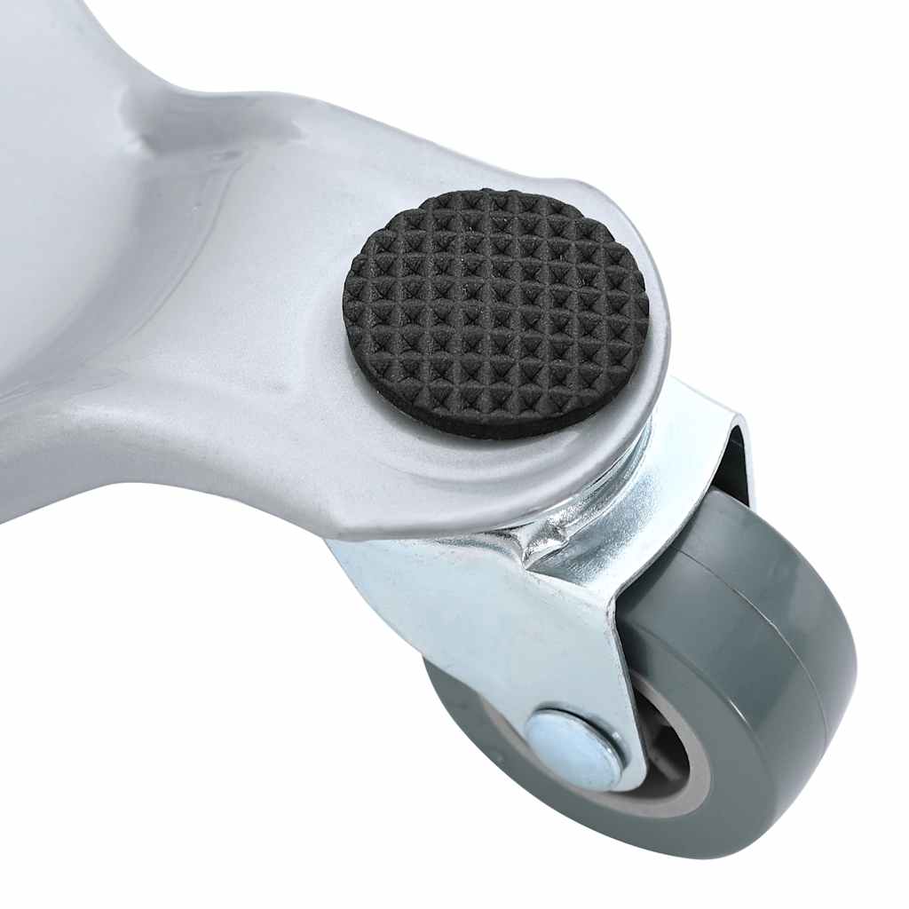 Meubelrollers 4 st 16x14,5x5,5 cm staal 180 kg