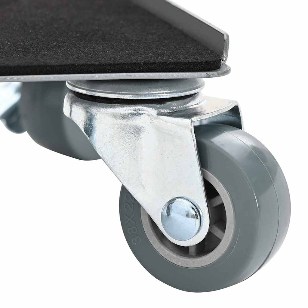 Meubelrollers 4 St Met Lifter 13,5X13,5X6 Cm Staal 1300 Kg