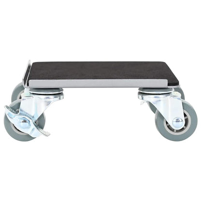 Meubelrollers 4 St Met Lifter 13,5X13,5X6 Cm Staal 1300 Kg
