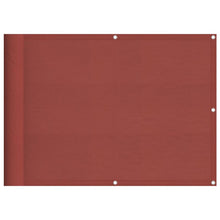 Balkonscherm Terracotta 75x800 cm 100% Polyester Oxford