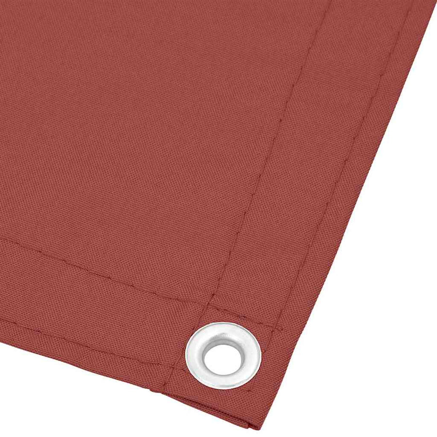 Balkonscherm Terracotta 75x800 cm 100% Polyester Oxford