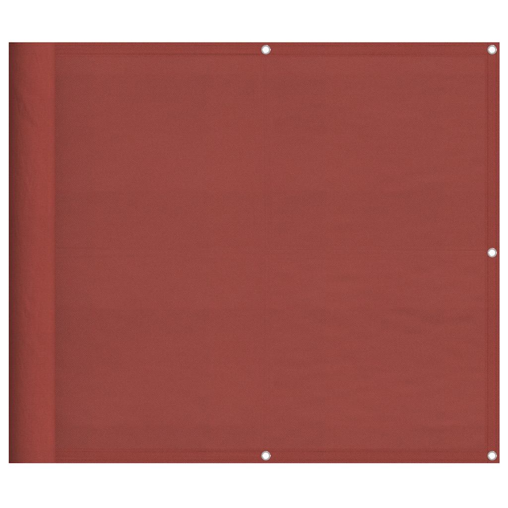 Balkonscherm Terracotta 90x700 cm 100% Polyester Oxford