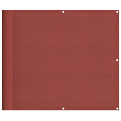 Balkonscherm Terracotta 90x700 cm 100% Polyester Oxford