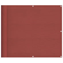 Balkonscherm Terracotta 90x1000 cm 100% Polyester Oxford
