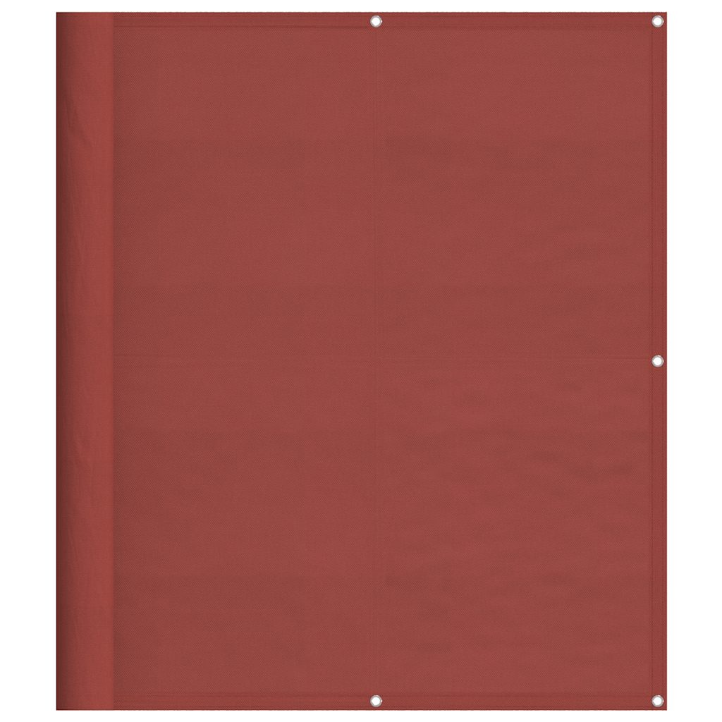 Balkonscherm Terracotta 120x700 cm 100% Polyester Oxford