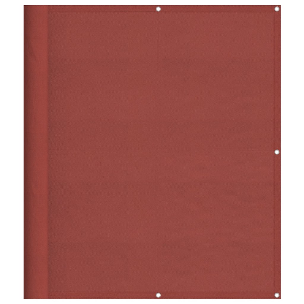 Balkonscherm Terracotta 120x800 cm 100% Polyester Oxford