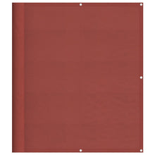 Balkonscherm Terracotta 120x800 cm 100% Polyester Oxford