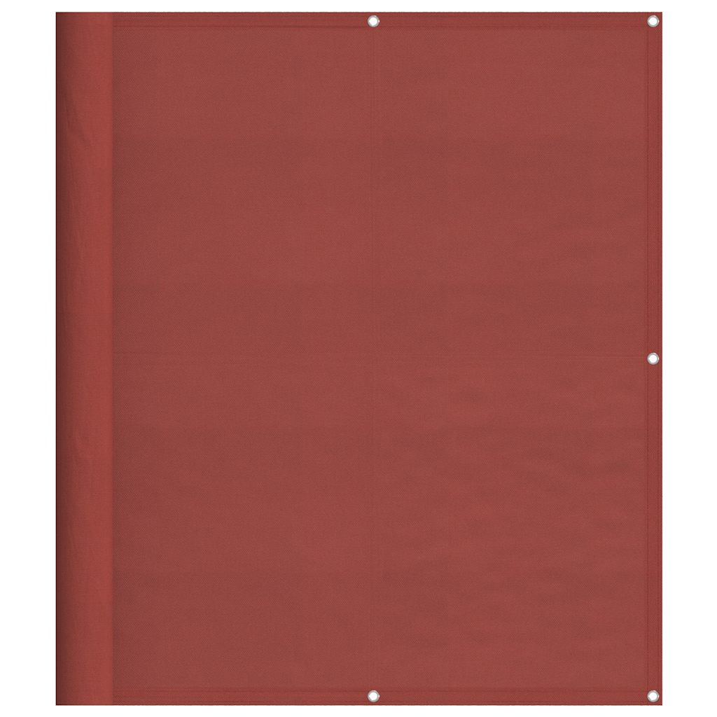 Balkonscherm Terracotta 120x1000 cm 100% Polyester Oxford