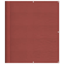Balkonscherm Terracotta 120x1000 cm 100% Polyester Oxford