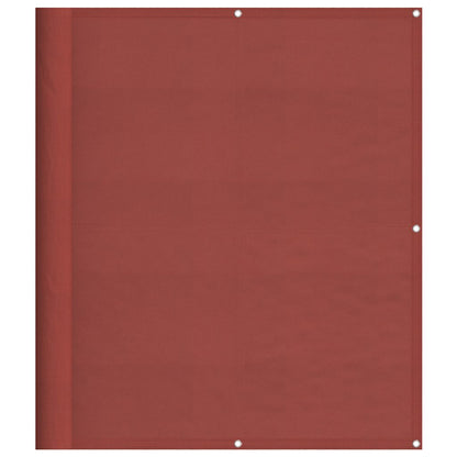 Balkonscherm Terracotta 120x1000 cm 100% Polyester Oxford