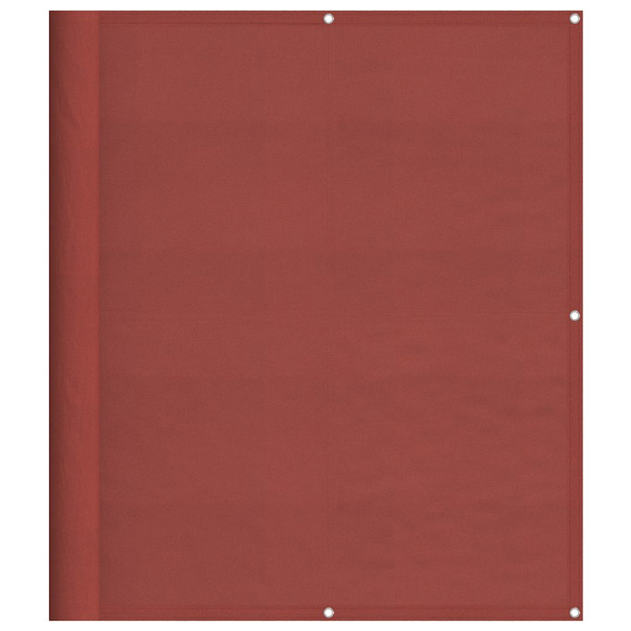 Balkonscherm Terracotta 120x1000 cm 100% Polyester Oxford