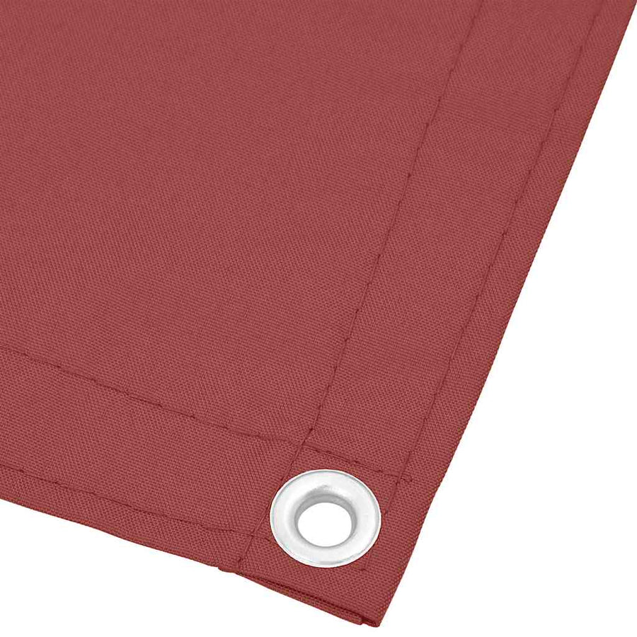 Balkonscherm Terracotta 120x1000 cm 100% Polyester Oxford