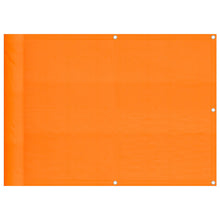 Balkonscherm Oranje 75x700 cm 100% Polyester Oxford