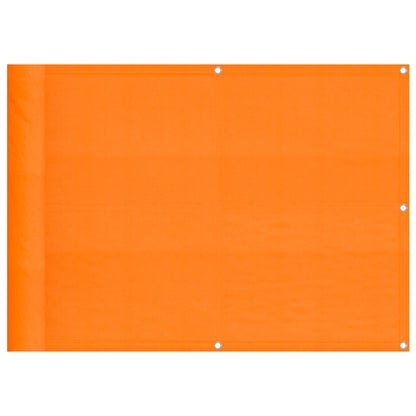 Balkonscherm Oranje 75x700 cm 100% Polyester Oxford