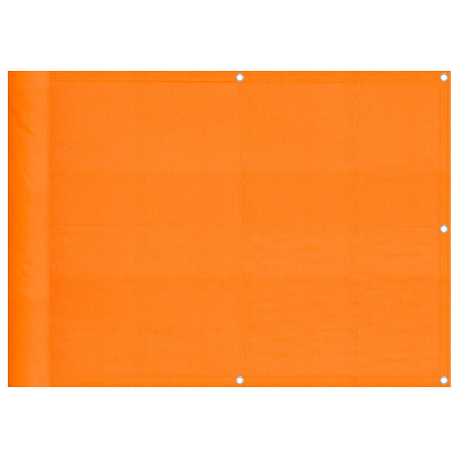 Balkonscherm Oranje 75x1000 cm 100% Polyester Oxford