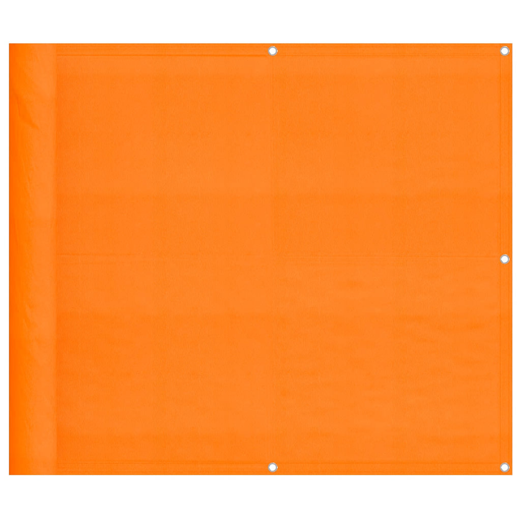 Balkonscherm Oranje 90x800 cm 100% Polyester Oxford