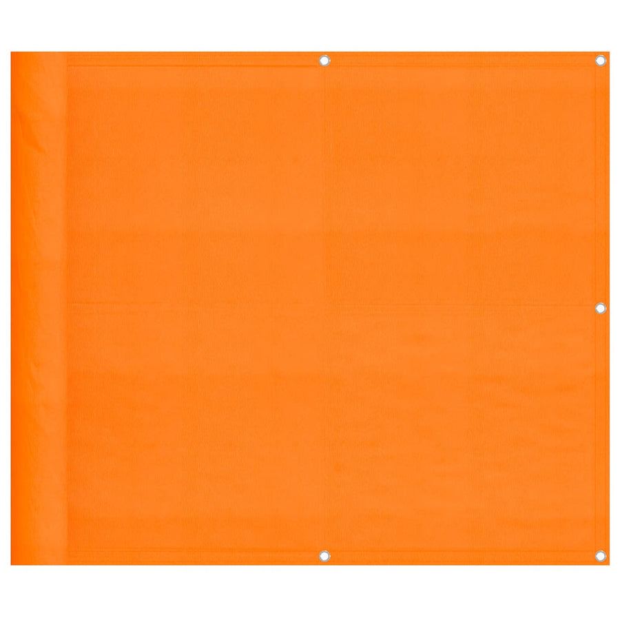 Balkonscherm Oranje 90x800 cm 100% Polyester Oxford
