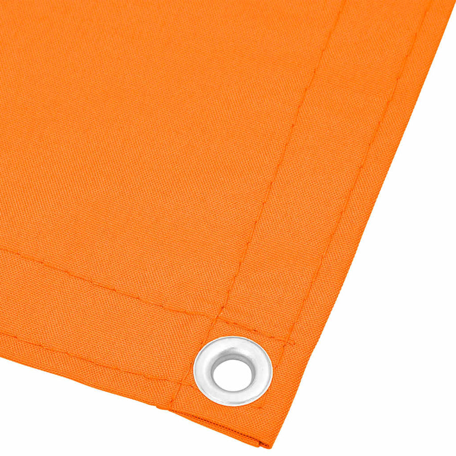 Balkonscherm Oranje 90x800 cm 100% Polyester Oxford