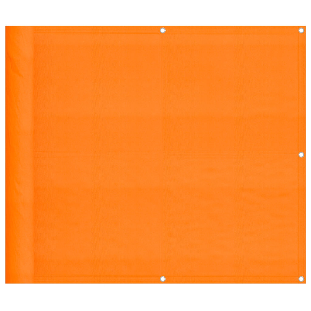 Balkonscherm Oranje 90x1000 cm 100% Polyester Oxford
