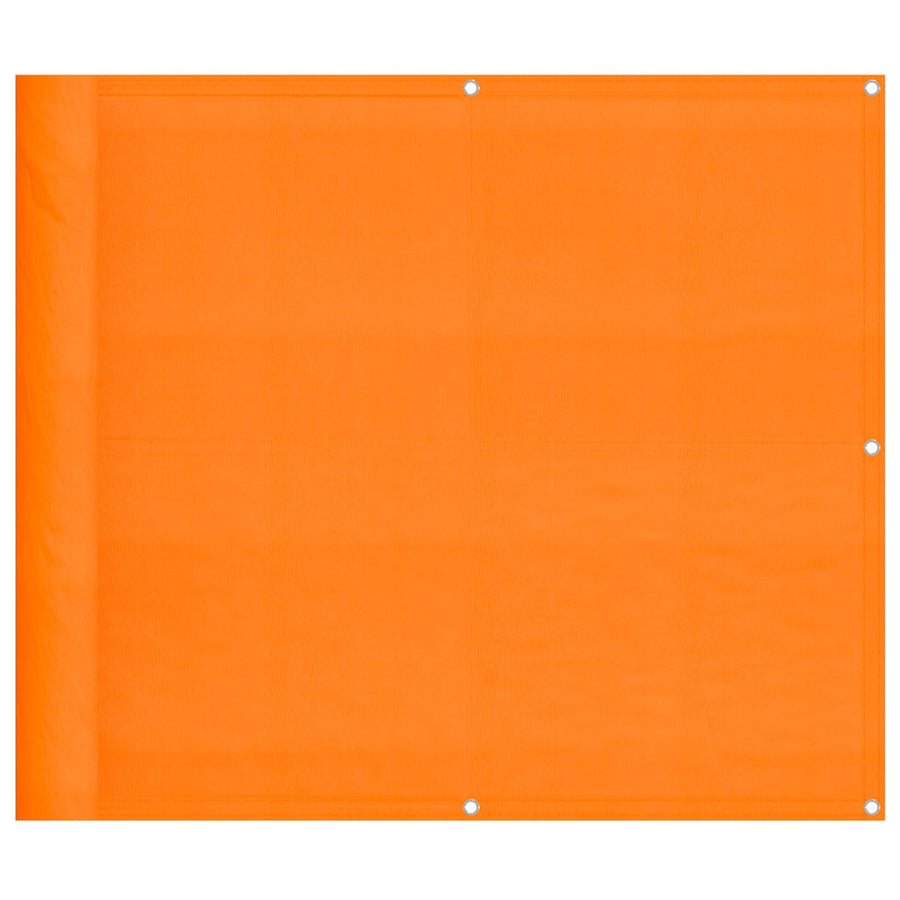 Balkonscherm Oranje 90x1000 cm 100% Polyester Oxford