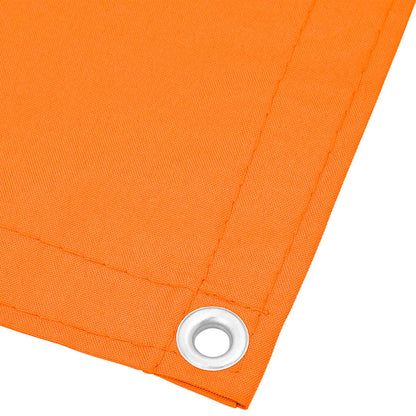 Balkonscherm Oranje 90x1000 cm 100% Polyester Oxford