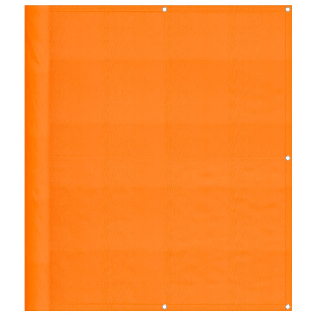 Balkonscherm Oranje 120x1000 cm 100% Polyester Oxford