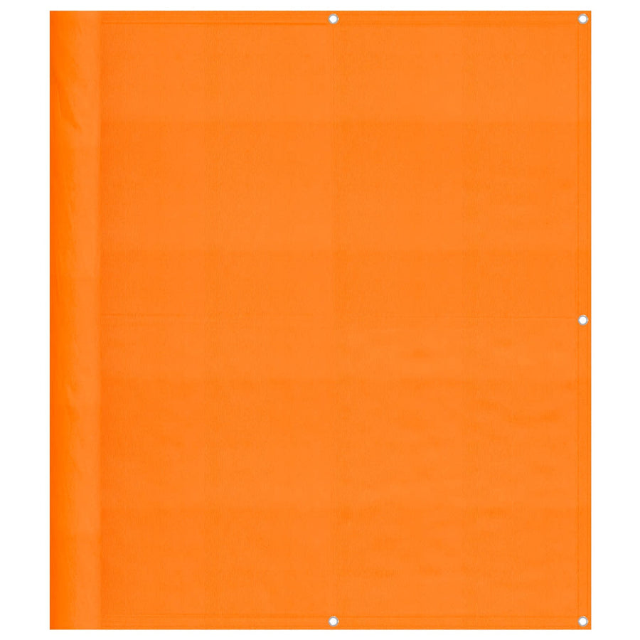 Balkonscherm Oranje 120x1000 cm 100% Polyester Oxford