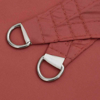 Zonneschermzeil Terracotta 2x2x2 m 100% Polyester Oxford