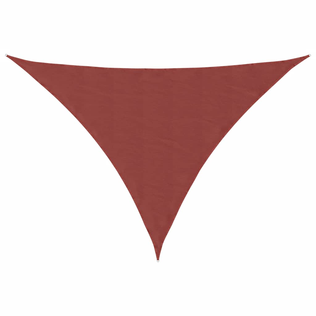 Zonneschermzeil Terracotta 7x5x5 m 100% Polyester Oxford