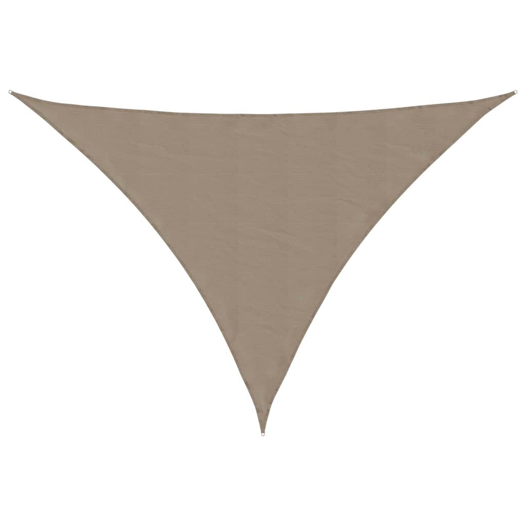 Zonnescherm Taupe 7x5x5 m 100% Polyester Oxford