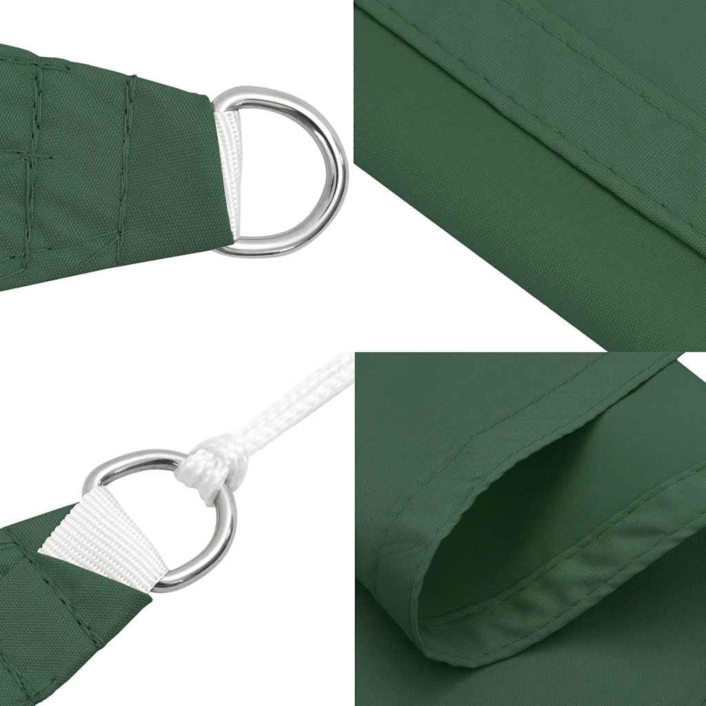 Zonneschermdoek Donkergroen 2x2x2 m 100% Polyester Oxford