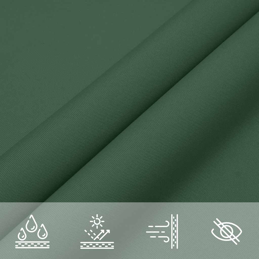 Zonneschermdoek Donkergroen 2x2x2 m 100% Polyester Oxford