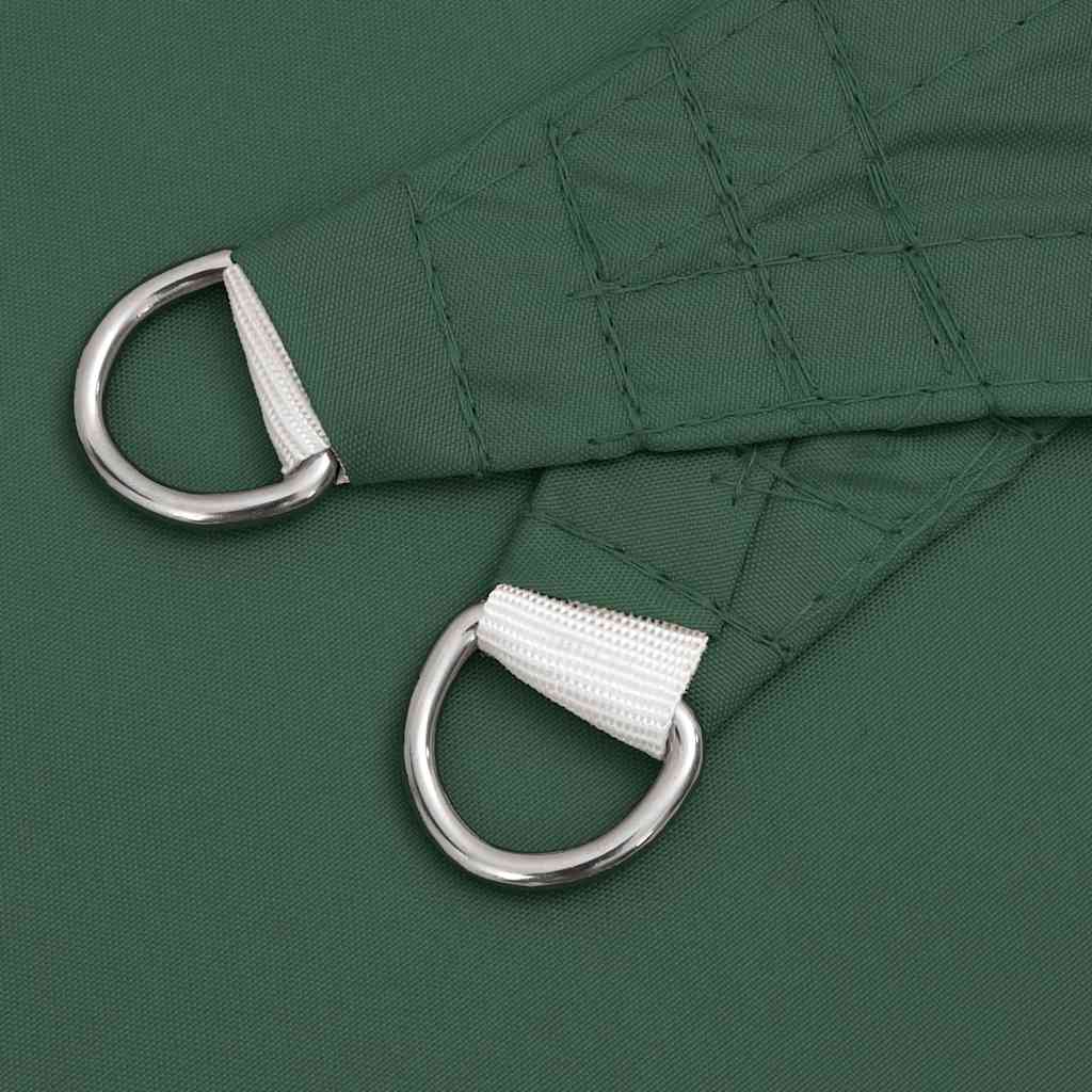 Schaduwdoek Donkergroen 7x5x5 m 100% Polyester Oxford