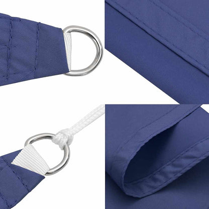 Zonnezeil Blauw 2x2x2 m 100% Polyester Oxford
