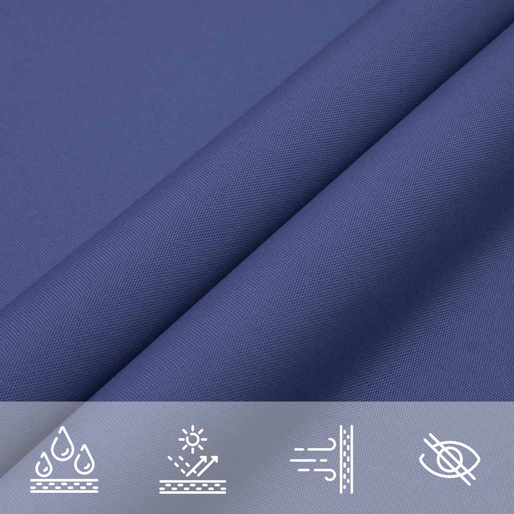 Zonnezeil Blauw 2x2x2 m 100% Polyester Oxford
