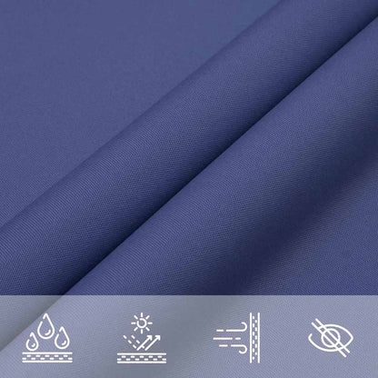 Zonnezeil Blauw 7x5x5 m 100% Polyester Oxford