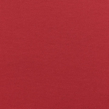 Zonnezeil Rood 2x2x2 m 100% Polyester Oxford