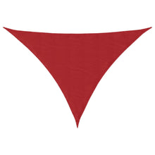 Zonnezeil Rood 7x5x5 m 100% Polyester Oxford